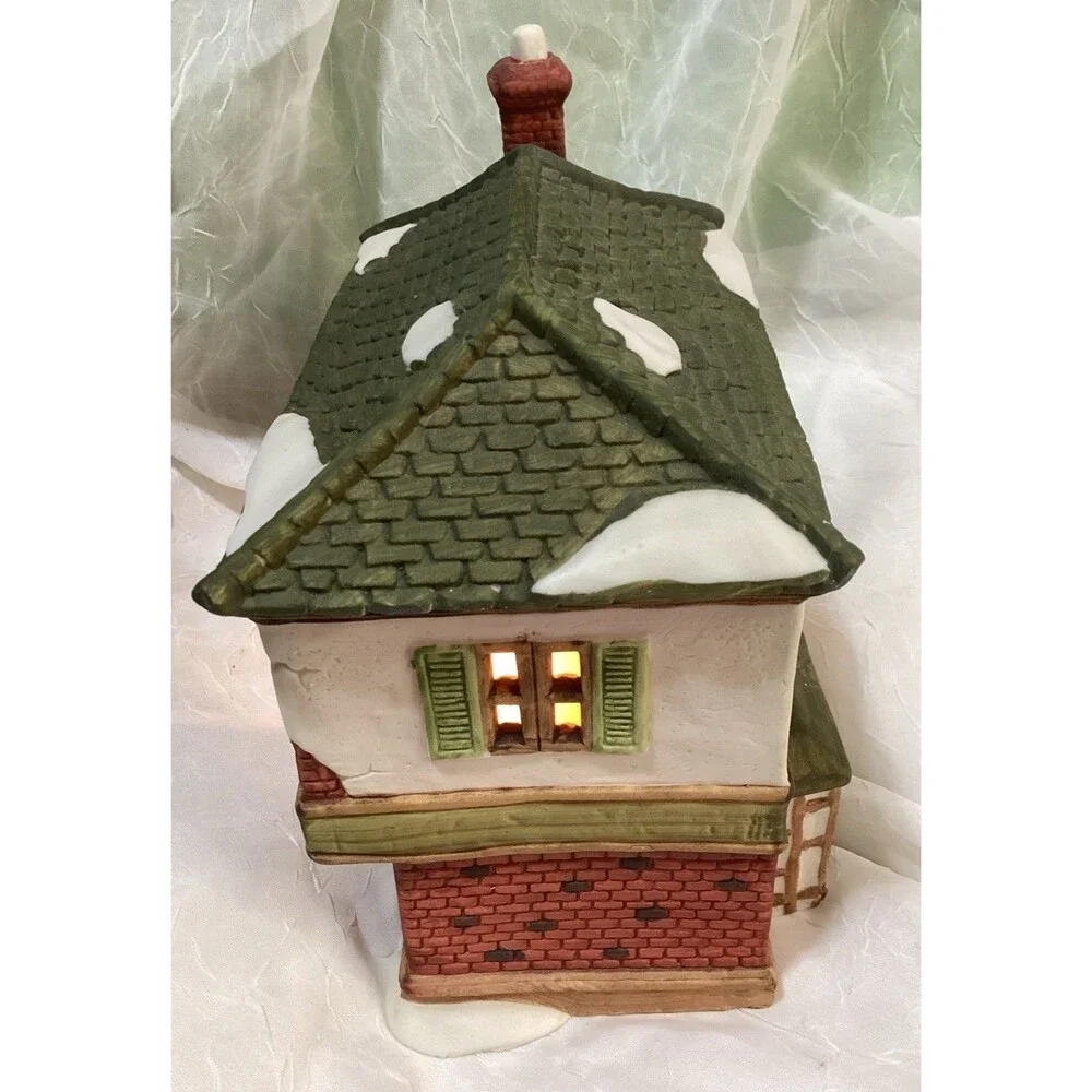 Dept. 56 Dickens Village A Christmas Carol Scrooge & Marley Counting House 1986
